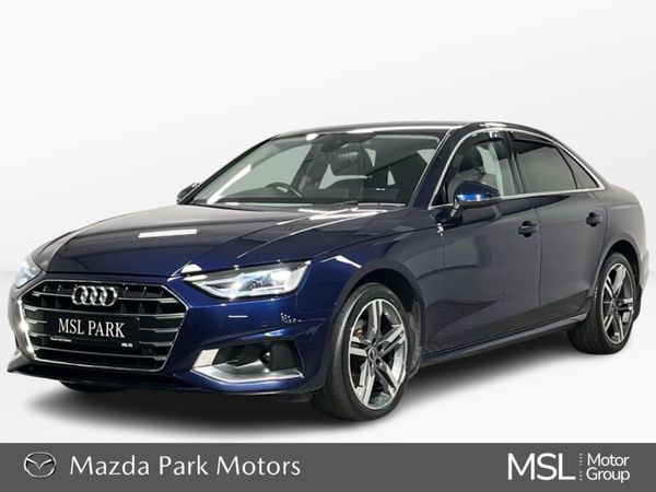 Audi A4 Saloon, Diesel, 2022, Blue