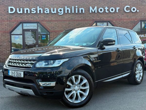 Land Rover Range Rover Sport SUV, Diesel, 2017, Black