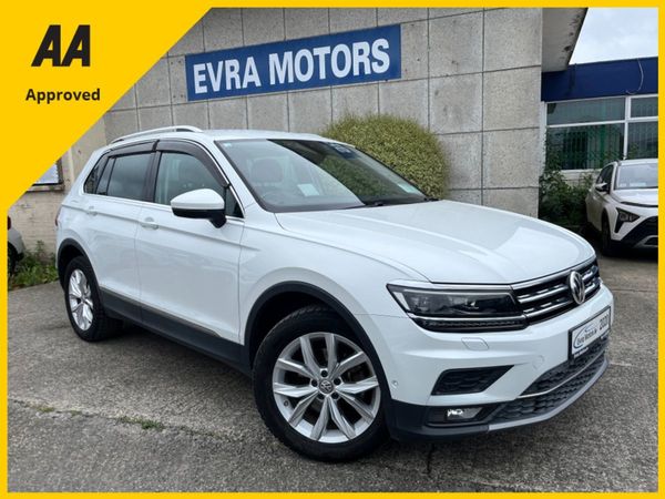 Volkswagen Tiguan SUV, Diesel, 2020, White
