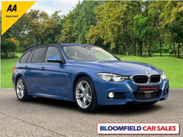 BMW 3-Series Estate, Diesel, 2019, Blue