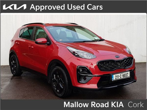 Kia Sportage MPV, Diesel Hybrid, 2021, Red