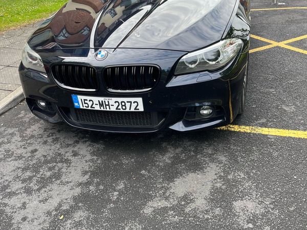 BMW 5-Series Saloon, Diesel, 2015, Black