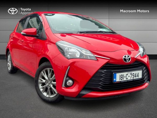 Toyota Yaris Hatchback, Petrol, 2018, Red