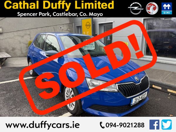 Skoda Fabia Hatchback, Petrol, 2021, Blue