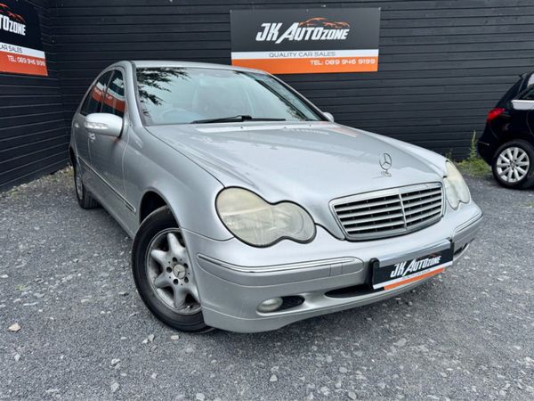 Mercedes-Benz C-Class Saloon, Petrol, 2003, Silver