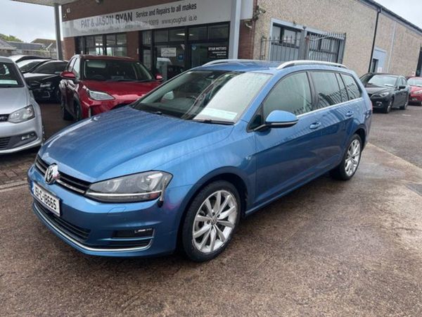 Volkswagen Golf Estate, Petrol, 2015, Blue