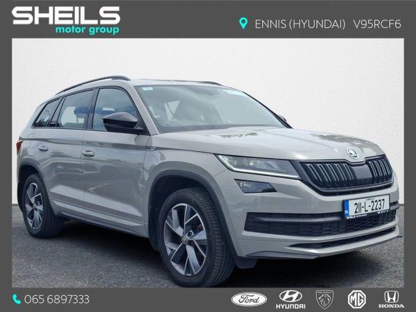 Skoda Kodiaq SUV, Diesel, 2021, Grey