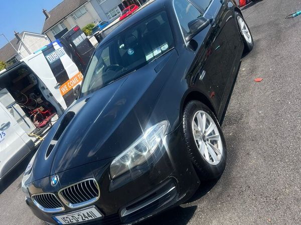 BMW 5-Series Saloon, Diesel, 2015, Black