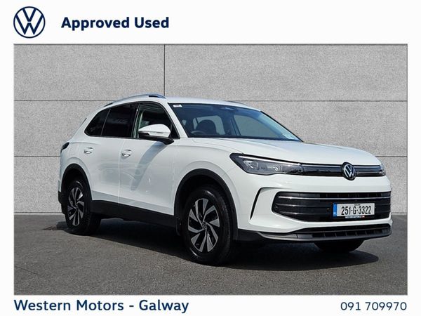 Volkswagen Tiguan SUV, Petrol Plug-in Hybrid, 2025, White