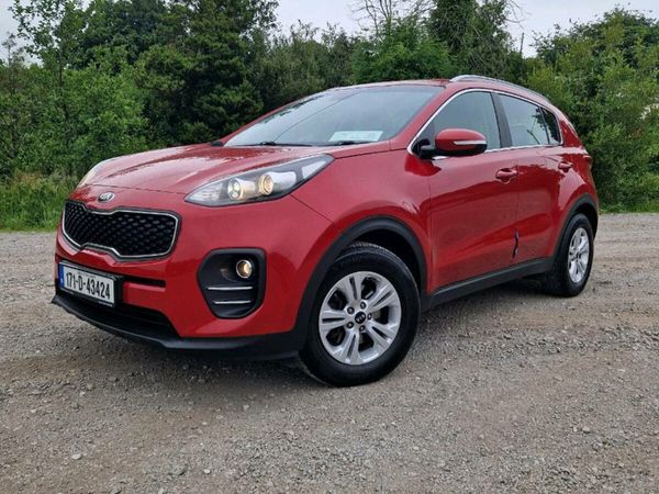 Kia Sportage SUV, Diesel, 2017, Red