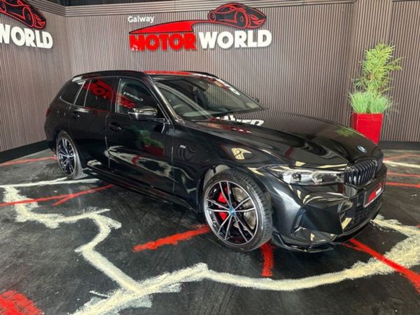 BMW 3-Series Estate, Hybrid, 2024, Black