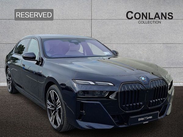 BMW 7-Series Saloon, Petrol Plug-in Hybrid, 2025, Black