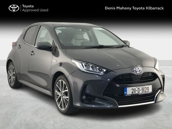 Toyota Yaris Hatchback, Petrol Hybrid, 2021, Grey