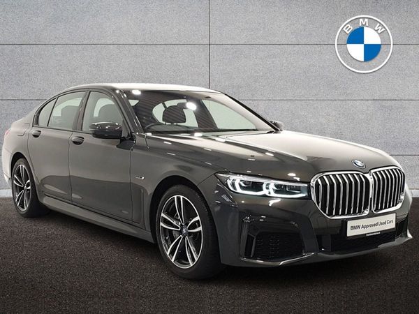 BMW 7-Series Saloon, Petrol Plug-in Hybrid, 2022, Grey