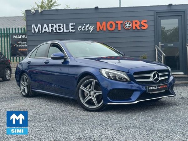 Mercedes-Benz C-Class Saloon, Diesel, 2017, Blue