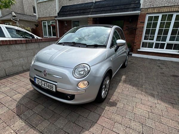Fiat 500C Convertible, Petrol, 2012, Silver