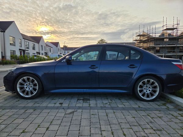 BMW 5-Series Saloon, Diesel, 2007, Blue
