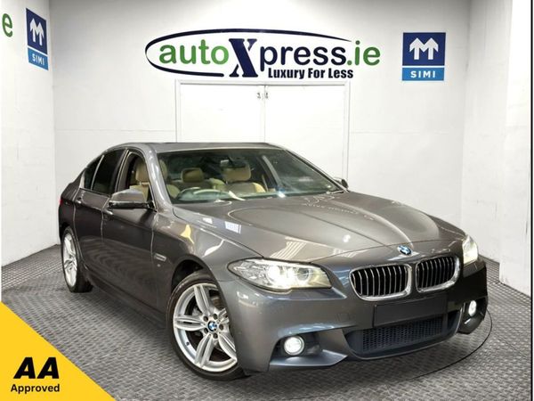 BMW 5-Series Saloon, Diesel, 2017, Grey