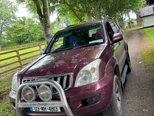 Toyota Land Cruiser SUV, Diesel, 2003, Red