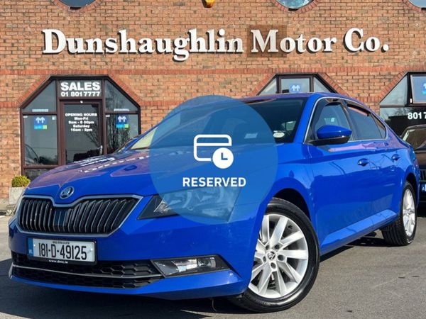 Skoda Superb Hatchback, Diesel, 2018, Blue