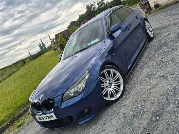 BMW 5-Series Saloon, Diesel, 2009, Blue