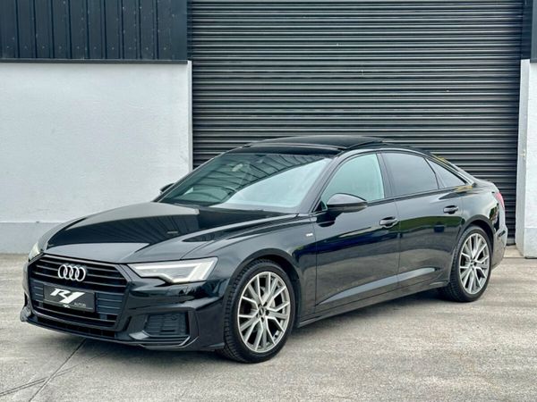 Audi A6 Saloon, Diesel Hybrid, 2020, Black
