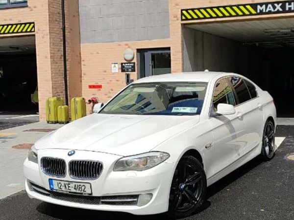 BMW 5-Series Saloon, Diesel, 2012, White
