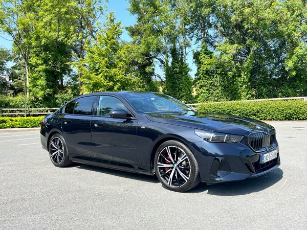 BMW 5-Series Saloon, Petrol Plug-in Hybrid, 2024, Black