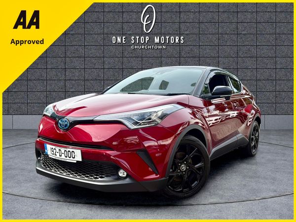 Toyota C-HR SUV, Petrol Hybrid, 2019, Red