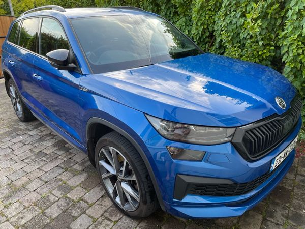 Skoda Kodiaq SUV, Petrol, 2023, Blue