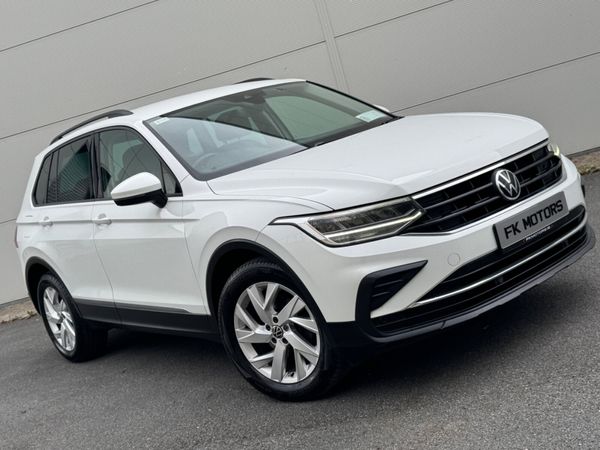 Volkswagen Tiguan SUV, Diesel, 2021, White