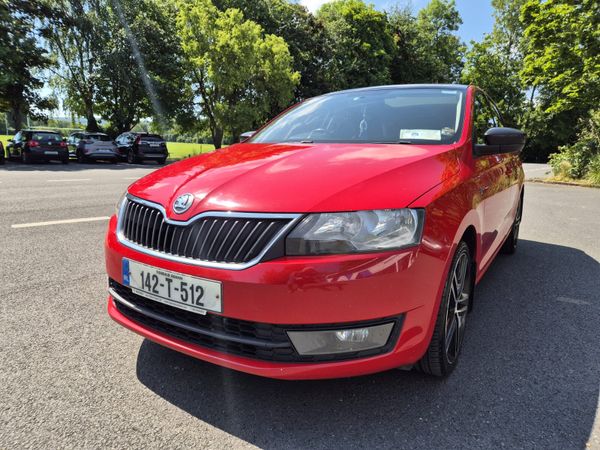 Skoda Rapid Hatchback, Diesel, 2014, Red