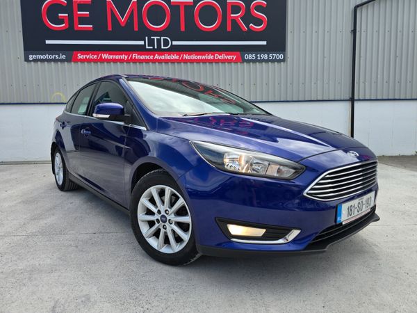 Ford Focus Hatchback, Diesel, 2018, Blue