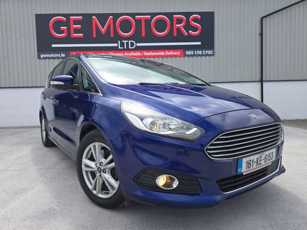 Ford S-Max MPV, Diesel, 2016, Blue
