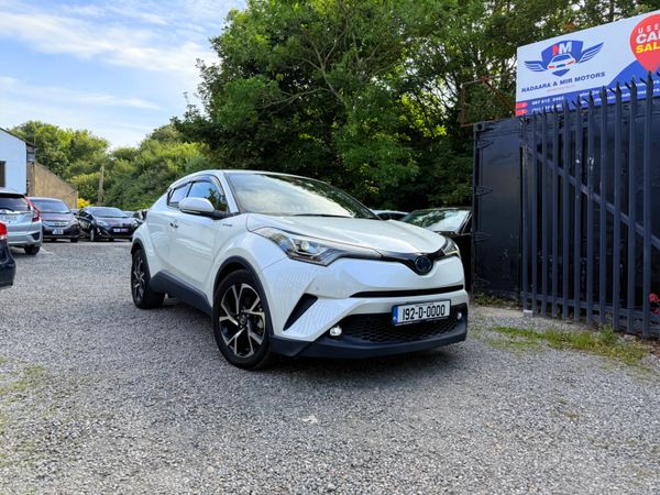Toyota C-HR SUV, Petrol Hybrid, 2019, White