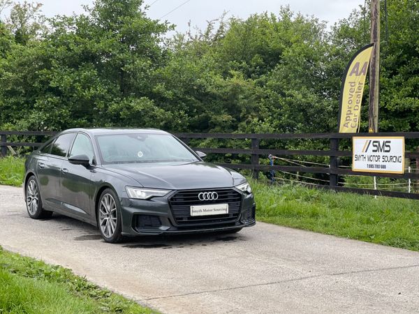 Audi A6 Saloon, Diesel Hybrid, 2021, Grey
