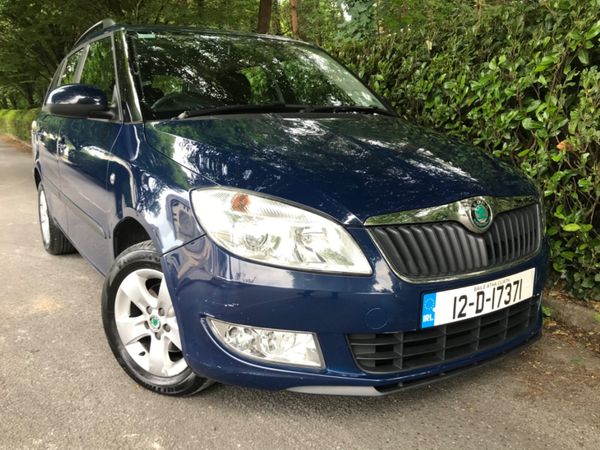 Skoda Fabia Estate/Jeep, Petrol, 2012, Blue