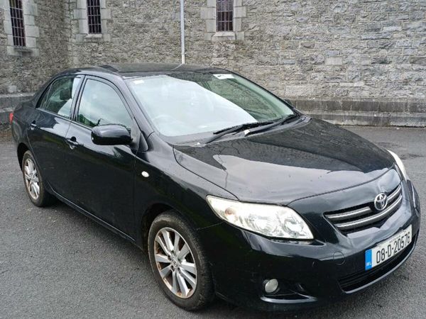 Toyota Corolla Saloon, Petrol, 2008, Black