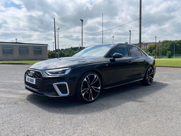Audi A4 Saloon, Diesel Hybrid, 2022, Black