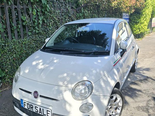 Fiat 500 Hatchback, Petrol, 2010, White