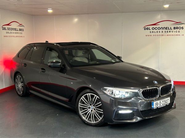 BMW 5-Series Estate, Diesel, 2019, Grey