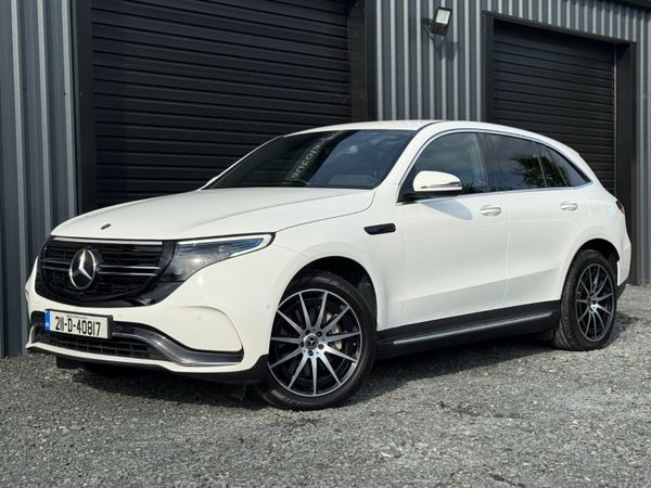 Mercedes-Benz EQC SUV, Electric, 2021, White