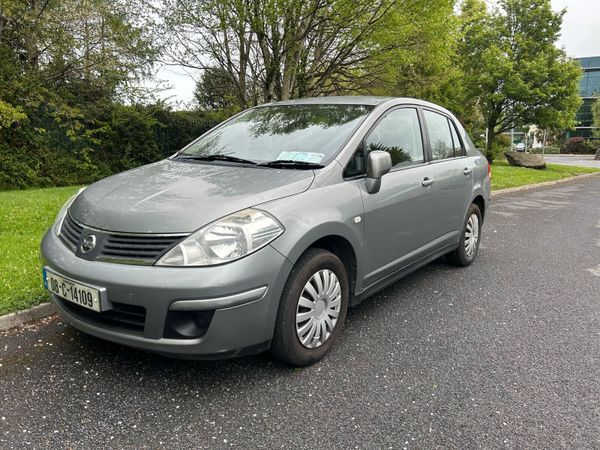 Nissan Tiida Saloon, Petrol, 2008, Grey