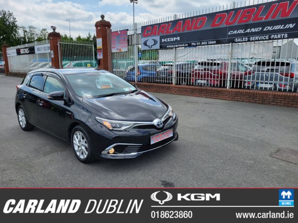 Toyota Auris Hatchback, Petrol Hybrid, 2016, Black