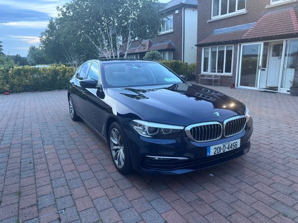 BMW 5-Series Saloon, Petrol, 2020, Blue