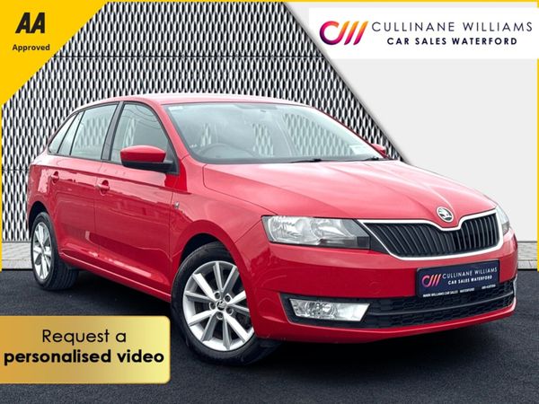 Skoda Rapid Hatchback, Diesel, 2014, Red