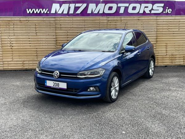 Volkswagen Polo Hatchback, Petrol, 2018, Blue