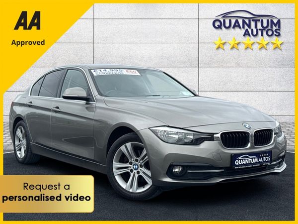 BMW 3-Series Saloon, Diesel, 2016, Silver