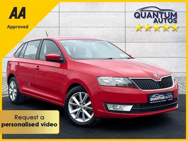 Skoda Rapid Hatchback, Diesel, 2014, Red