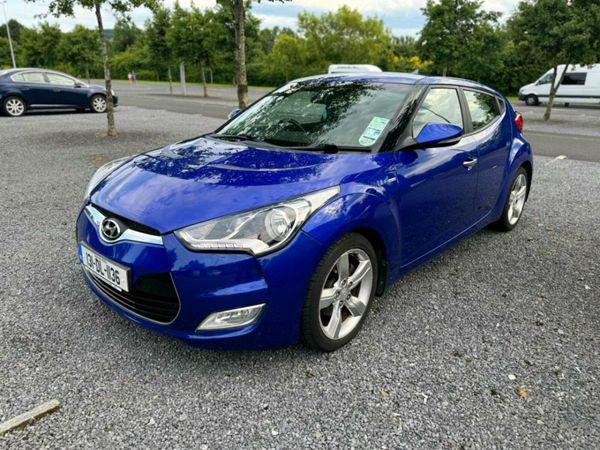 Hyundai Veloster Hatchback, Petrol, 2013, Blue